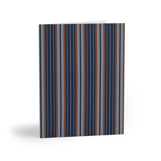 Notecards | Orange & Blue | Stripe