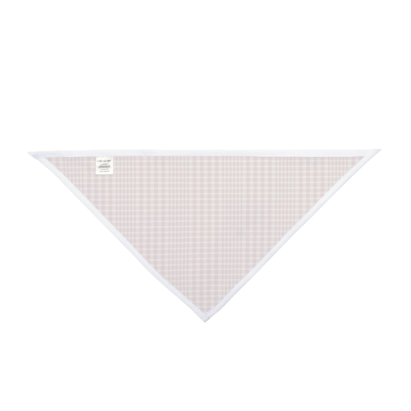 Pet Bandana | Maroon & White | Tweed