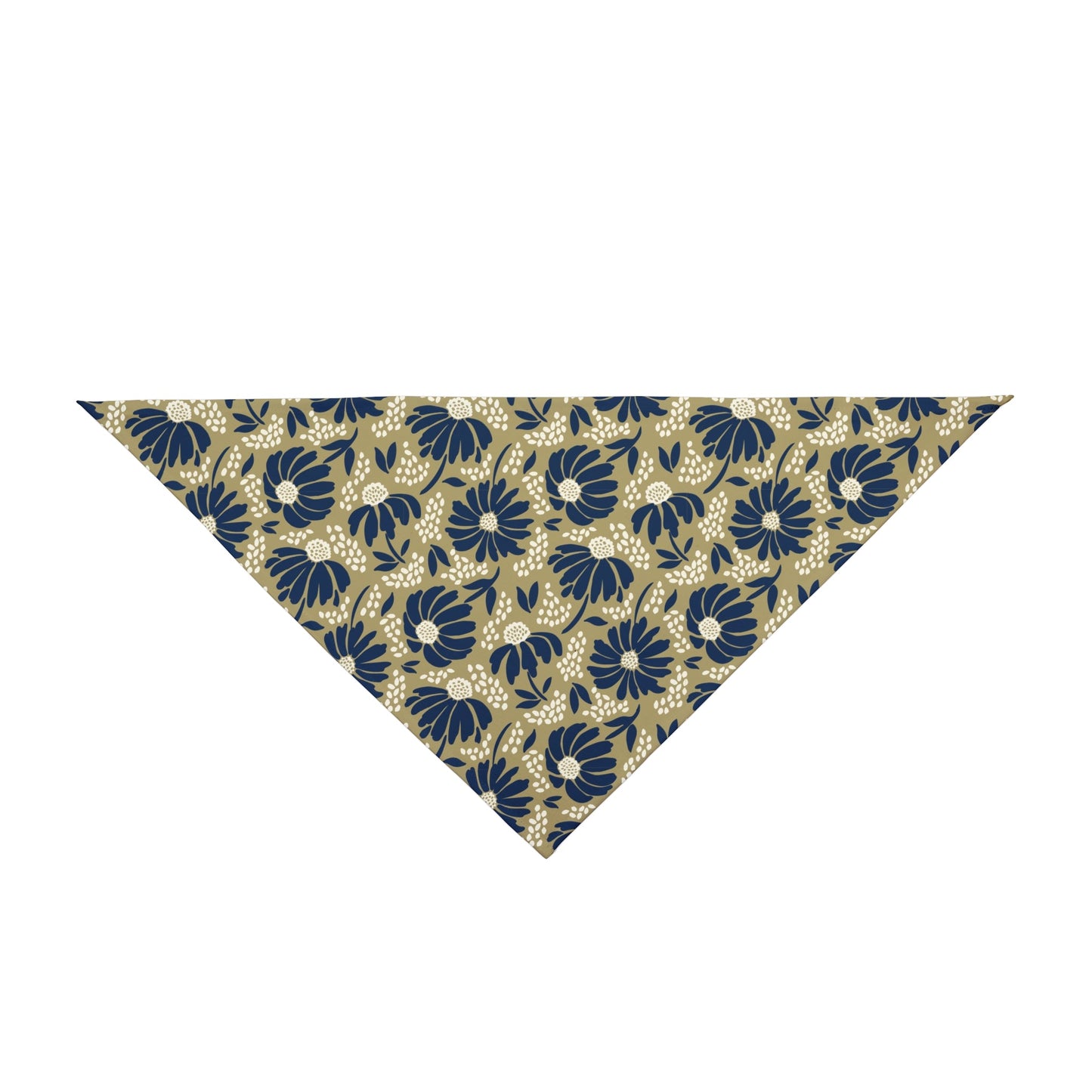 Pet Bandana | Blue & Gold | Bellis