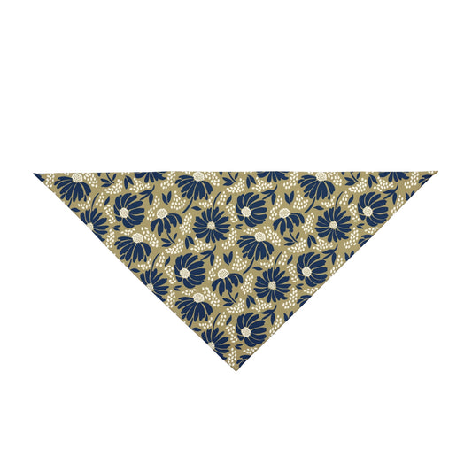 Pet Bandana | Blue & Gold | Bellis