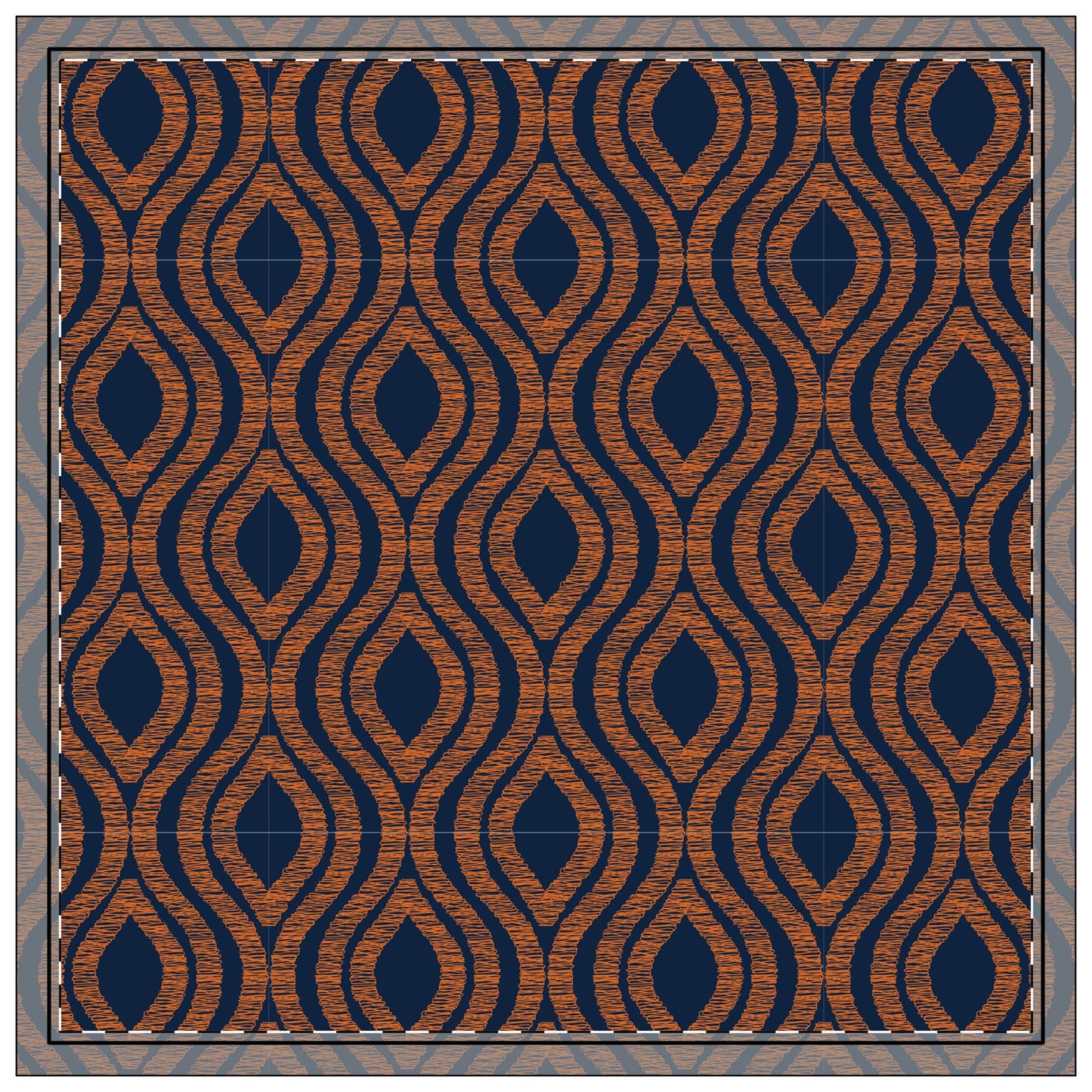 Napkin 4-set | Auburn, Alabama | Ogee