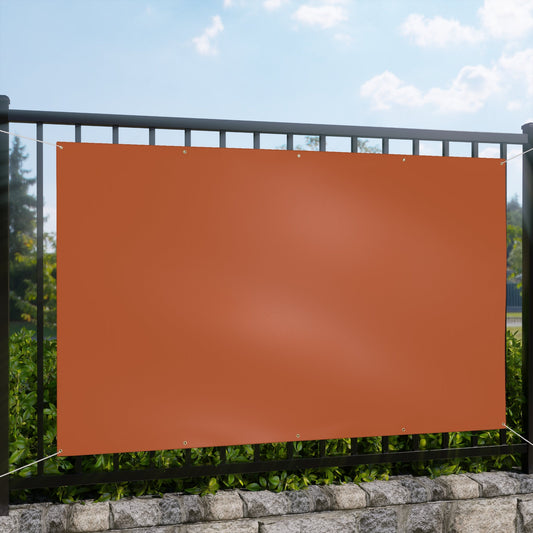 Banner | Dark Orange & White | Dark