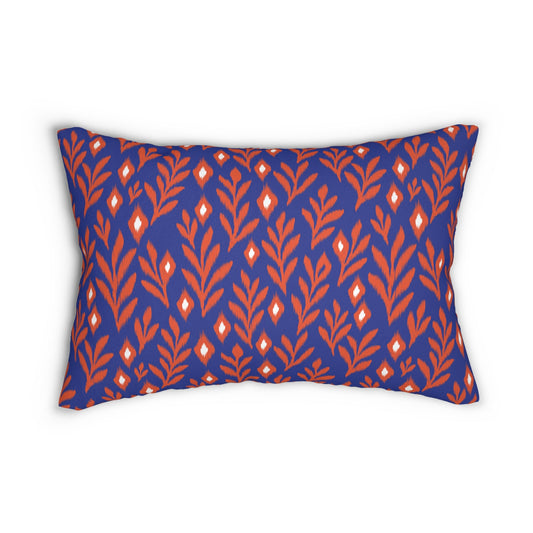 Pillow | Bright Blue & Orange | Laurel