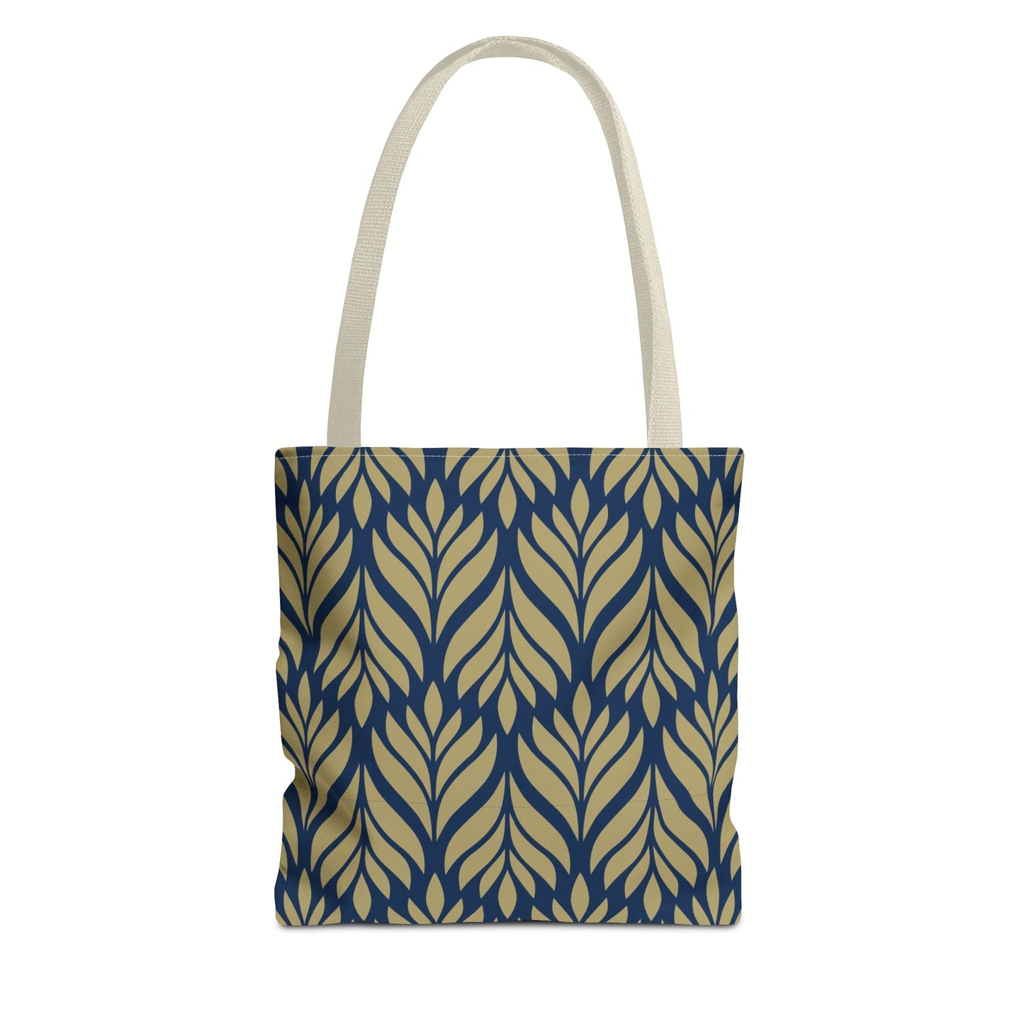 Tote Bag | Blue & Gold | Palm