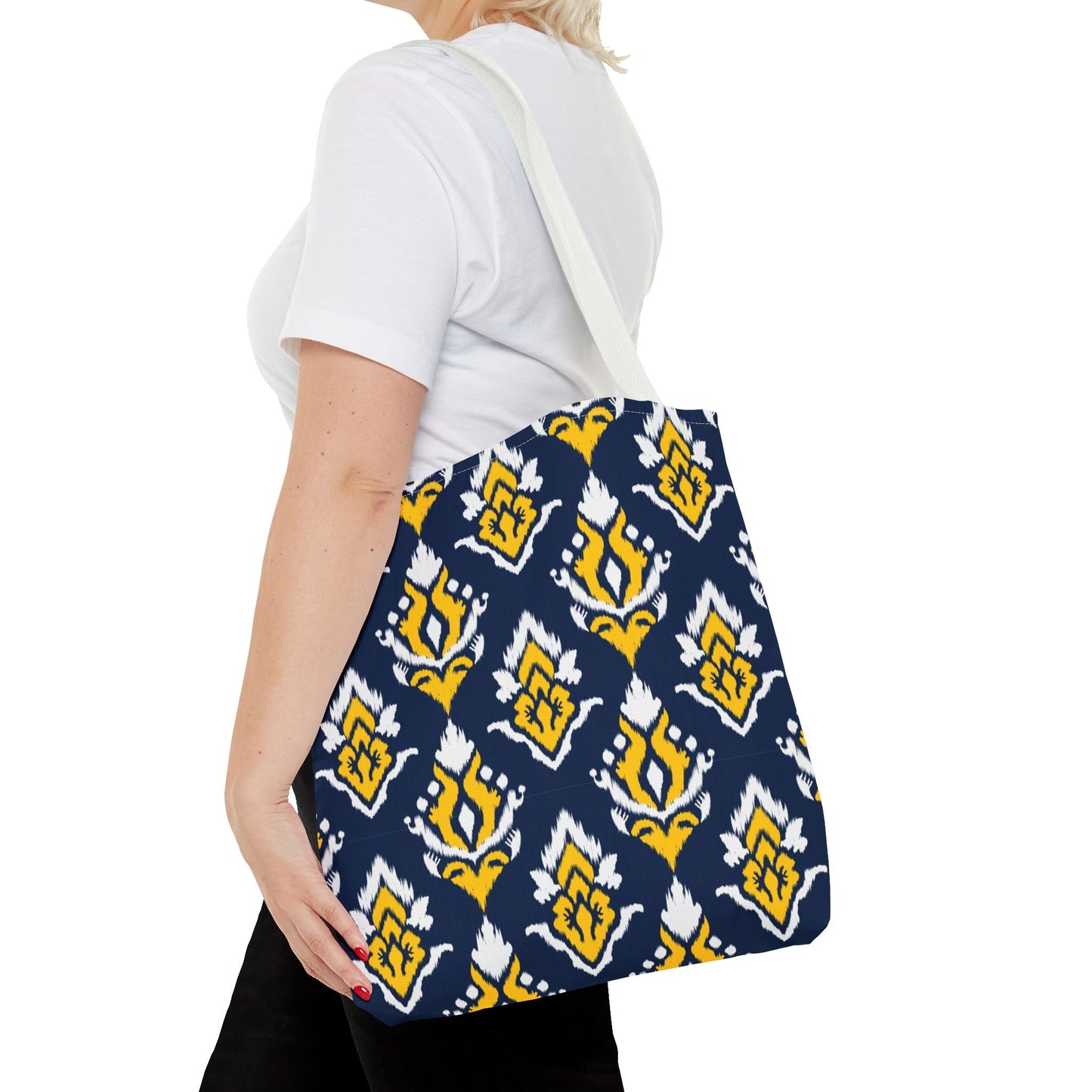 Totes | Yellow & Blue | Ikat