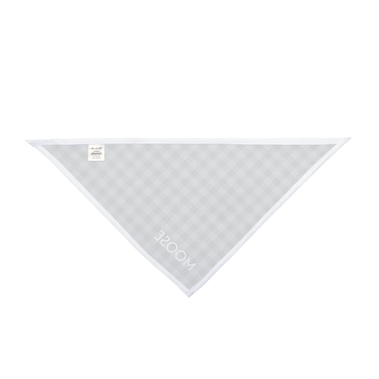 Pet Bandana- Personalized | Navy & White | Gingham
