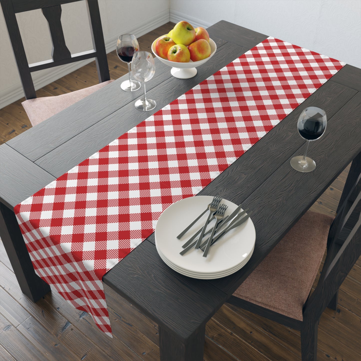 Table Runner | Madison, Wisconsin | Gingham