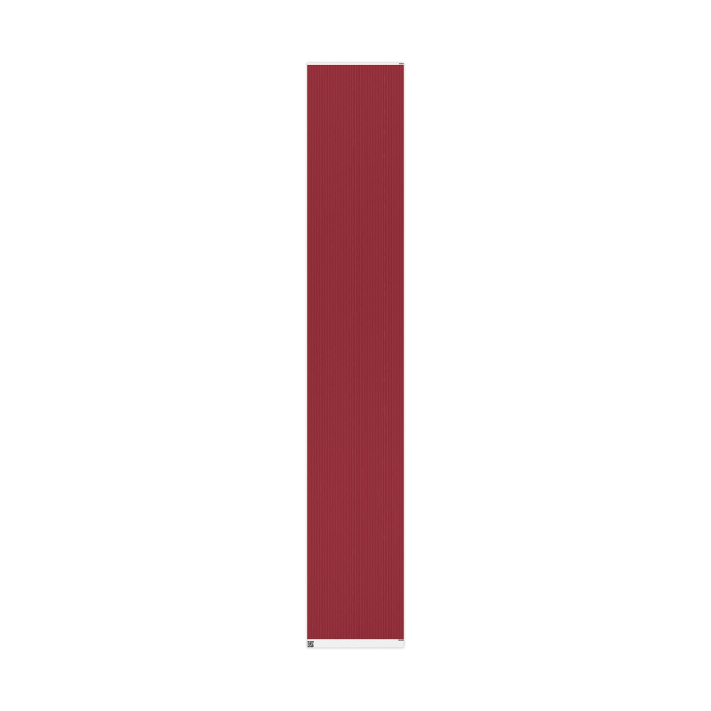 Gift Wrap | Maroon & White | Pinstripe
