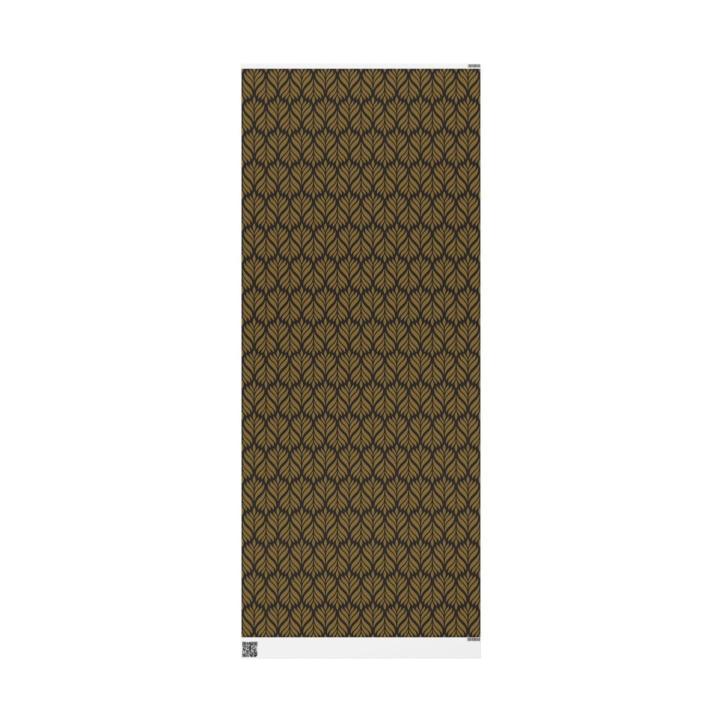 Gift Wrap | Black & Gold | Palm