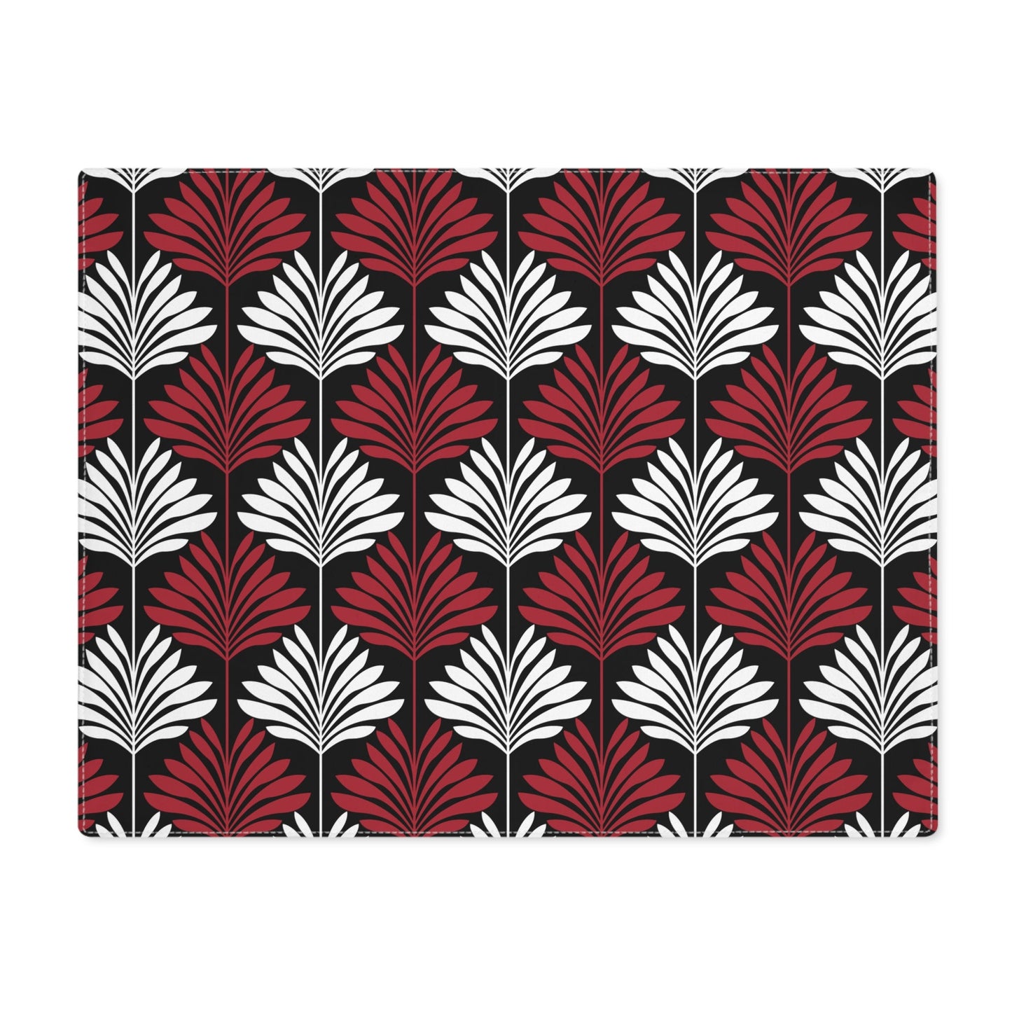 Placemat | Red & Black | Deco