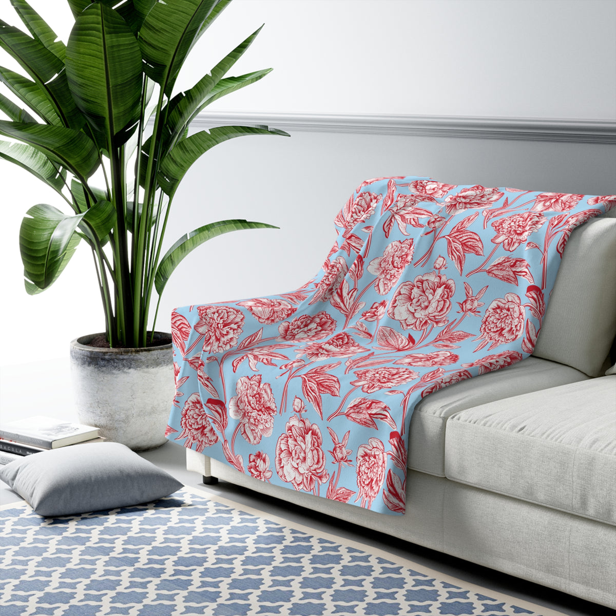 Sherpa Blanket | Oxford, Mississippi | Peony