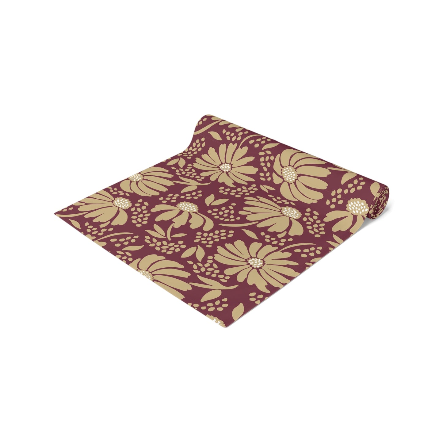 Table Runner | Maroon & Gold | Bellis