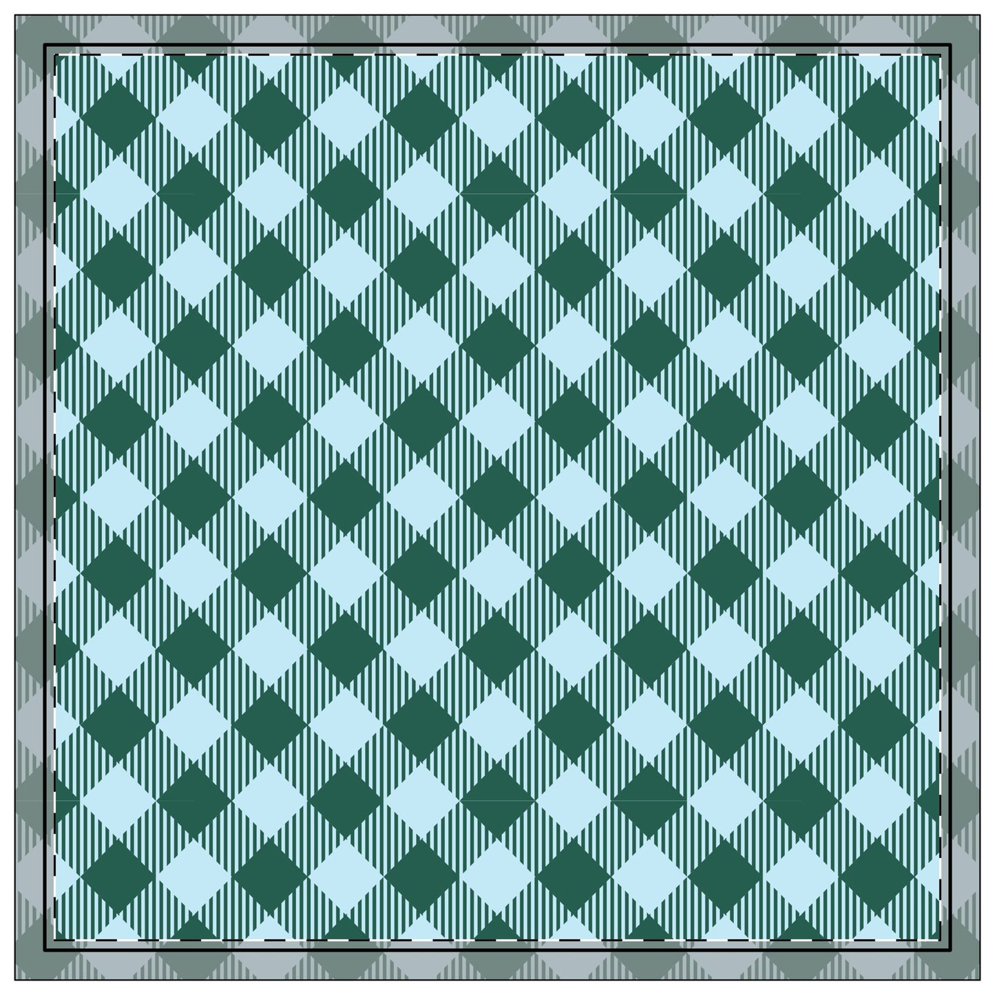 Napkins | New Orleans, Louisiana | Gingham