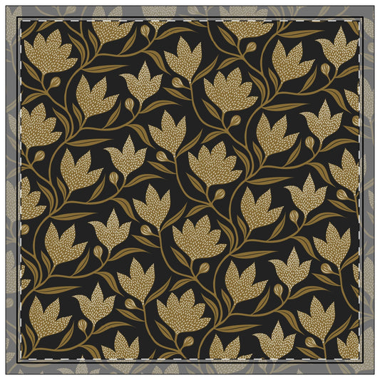 Napkins | Black & Gold | Magnolia