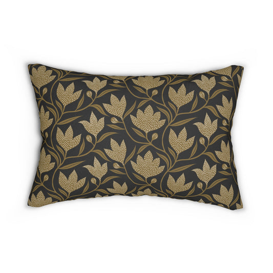 Pillow | Black & Gold | Magnolia