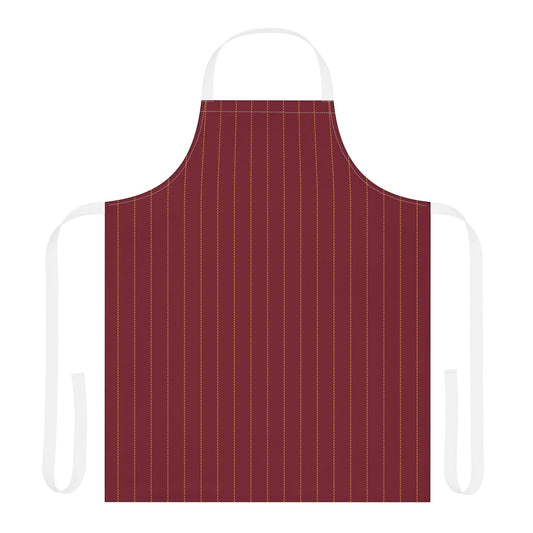 Apron | Red & Yellow | Pinstripe