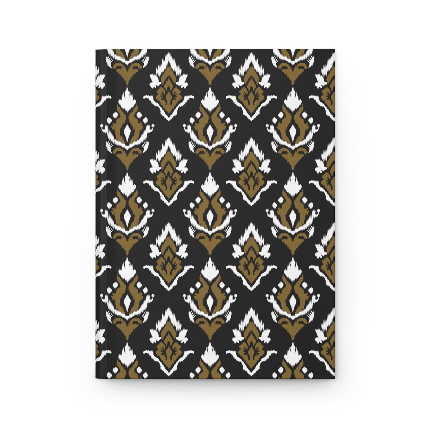 Hardcover Journal | Black & Gold | Ikat