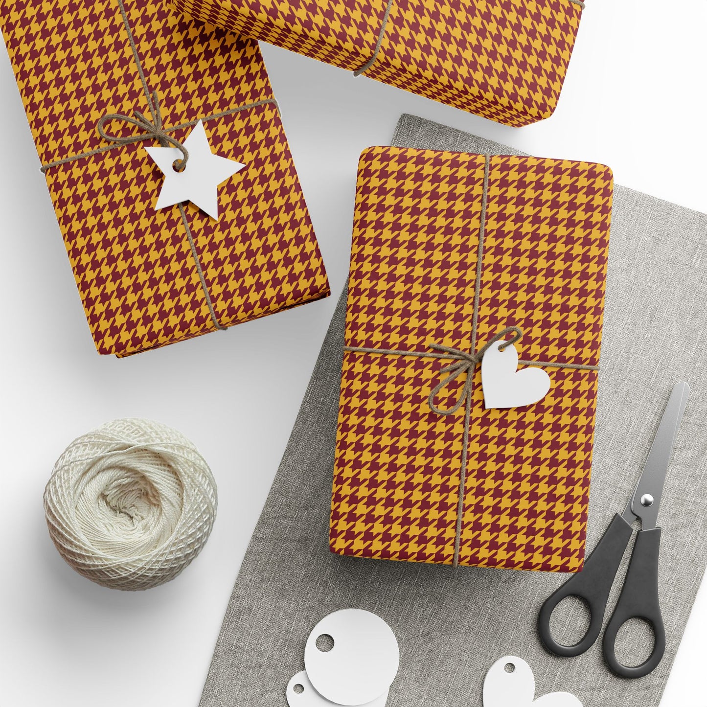 Gift Wrap | Los Angeles, California | Houndstooth
