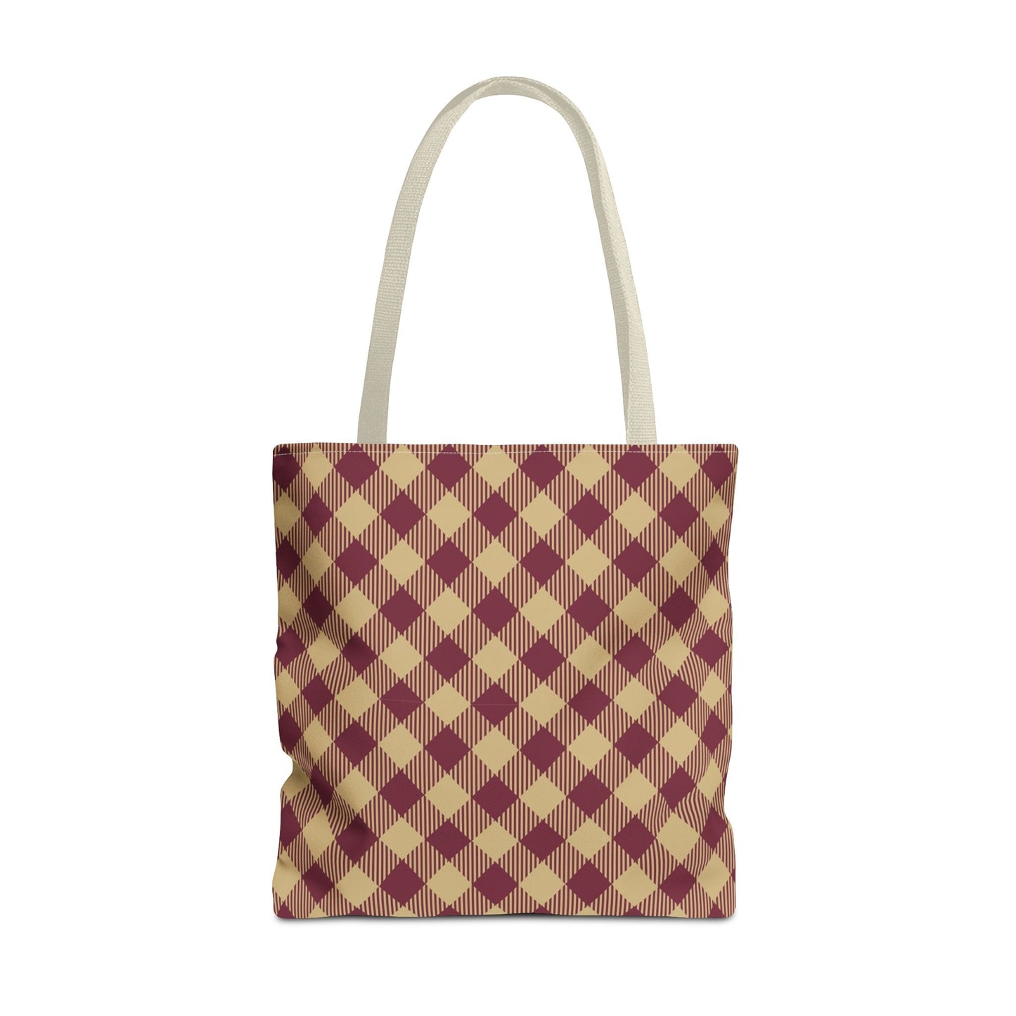 Totes | Maroon & Gold | Gingham