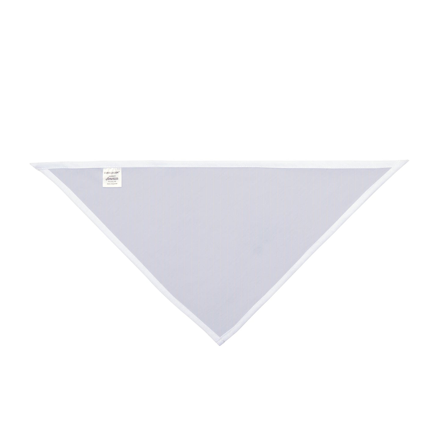 Pet Bandana | Bright Blue & Orange | Pinstripe