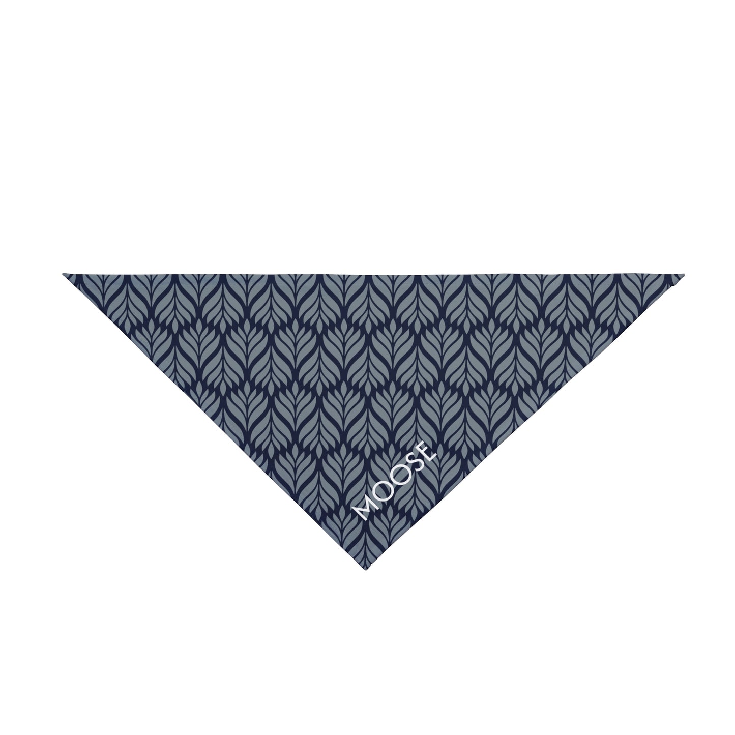 Pet Bandana- Personalized | Navy & White | Palm