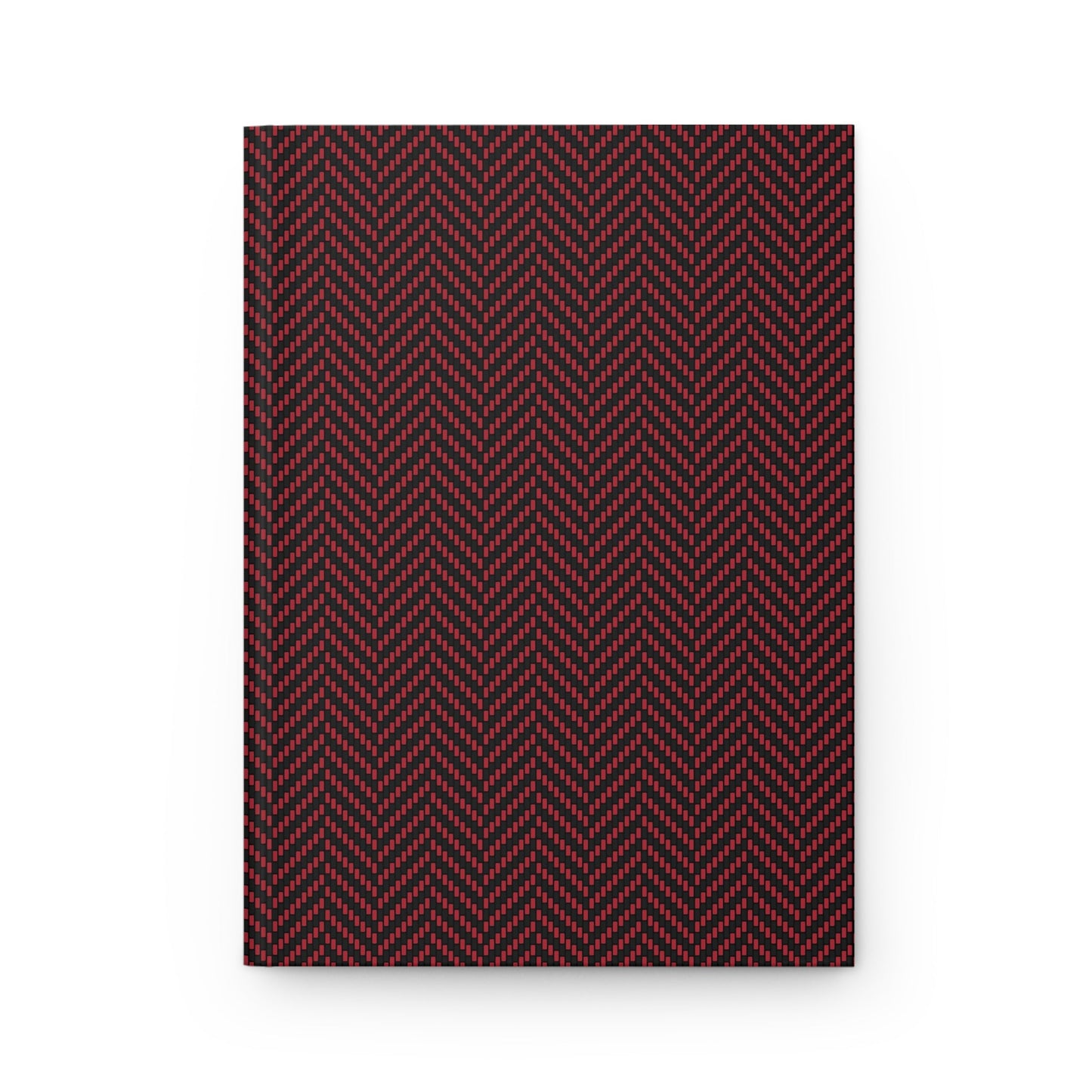 Journal | Red & Black | Herringbone