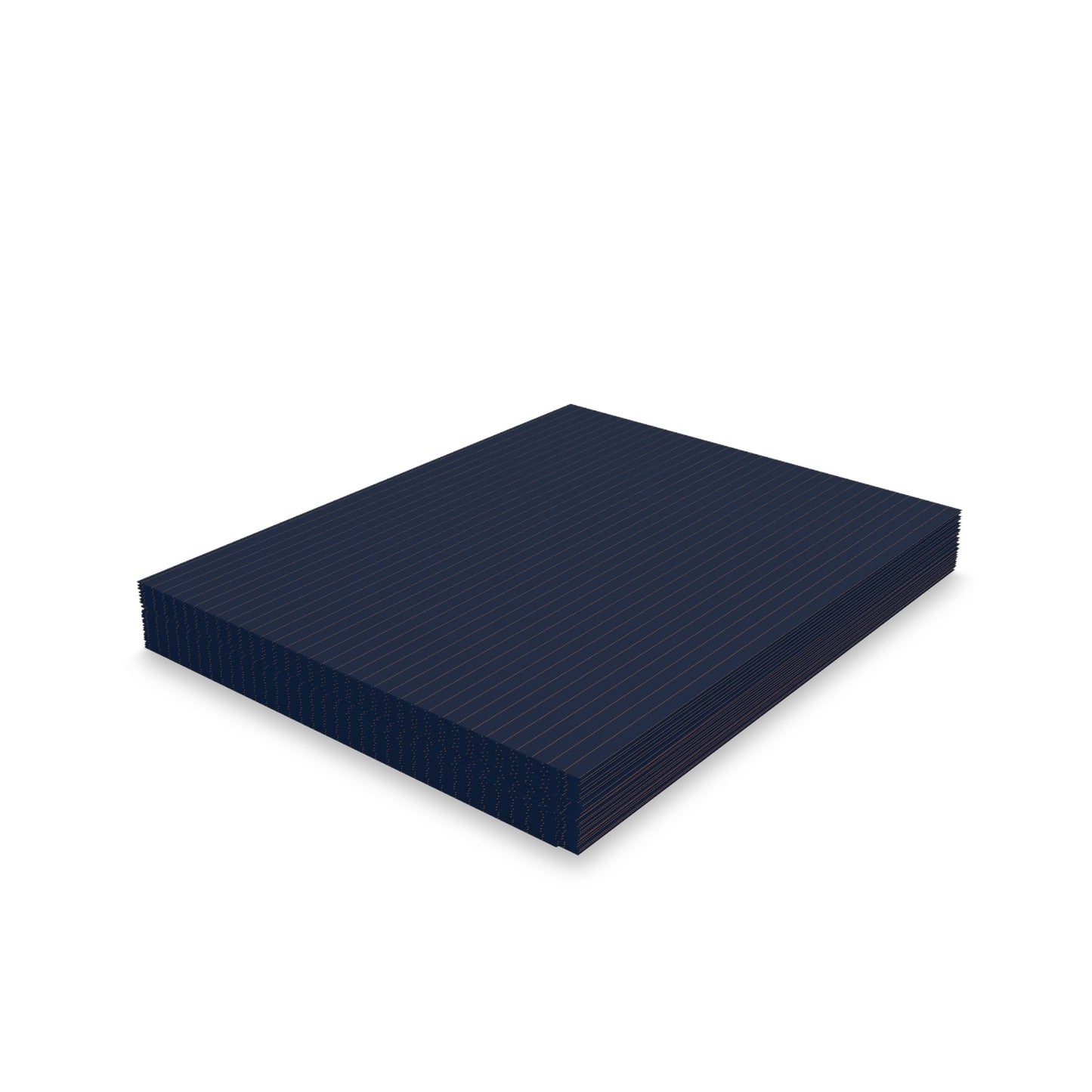 Notecards | Orange & Blue | Pinstripe