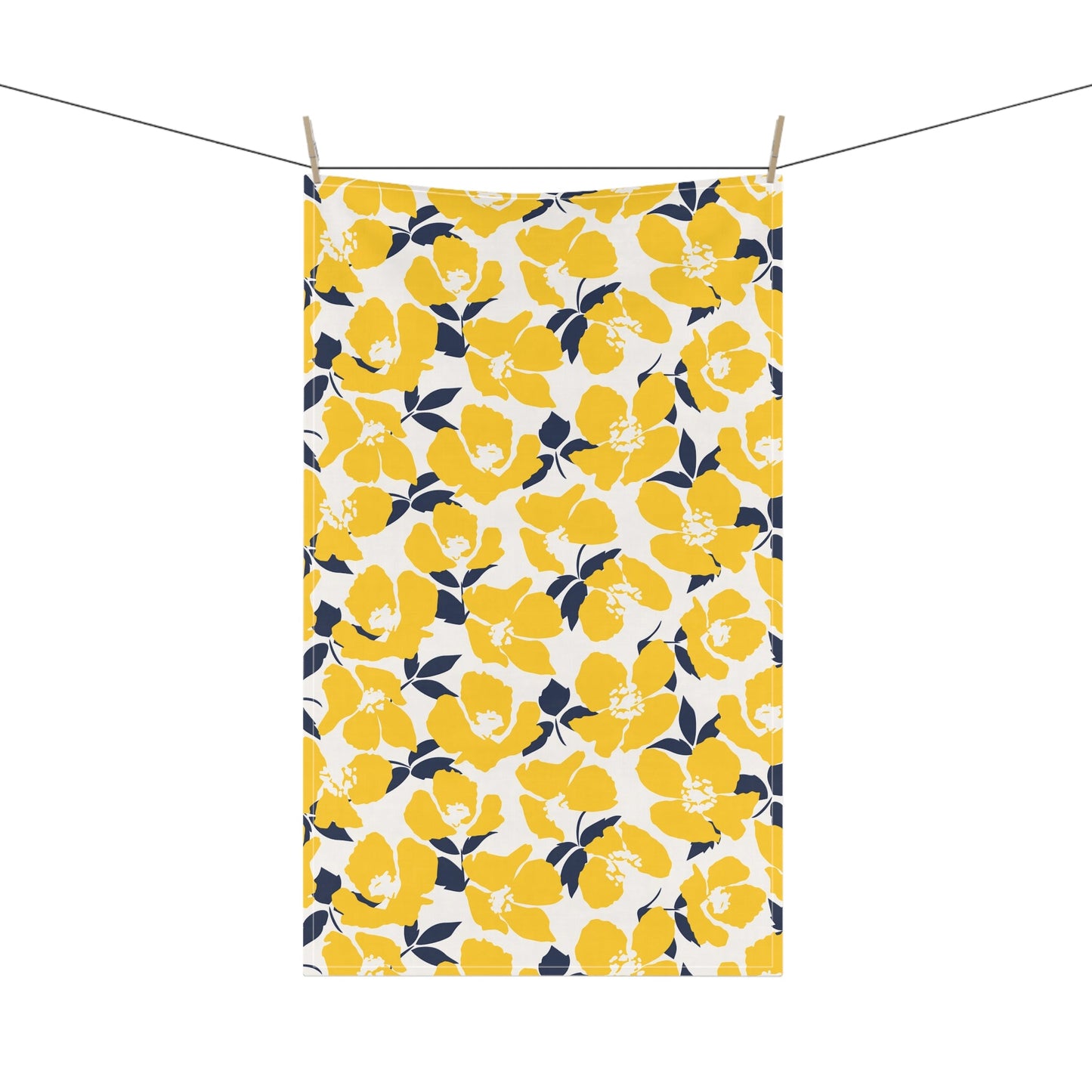 Tea Towels | Yellow & Blue | Poppy