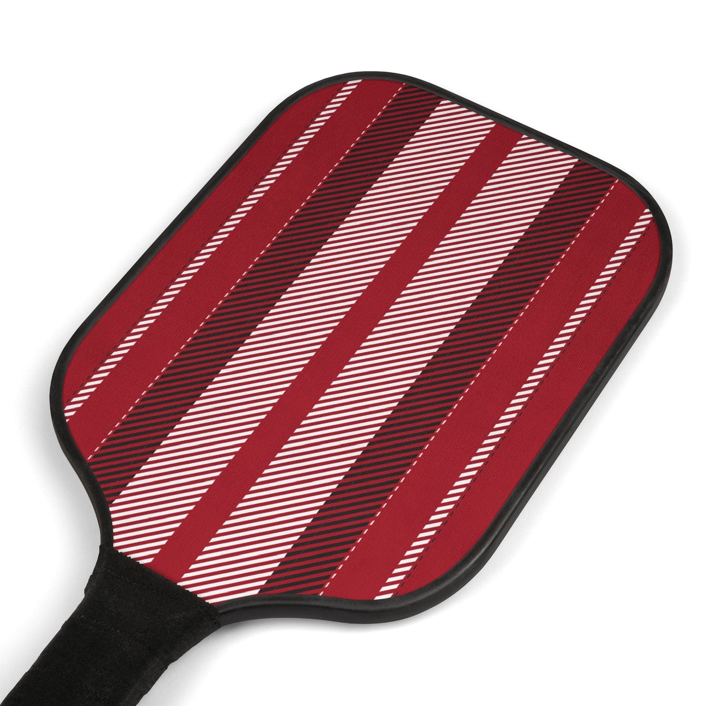 Pickleball Paddle Kit | Red & Black | Stripe
