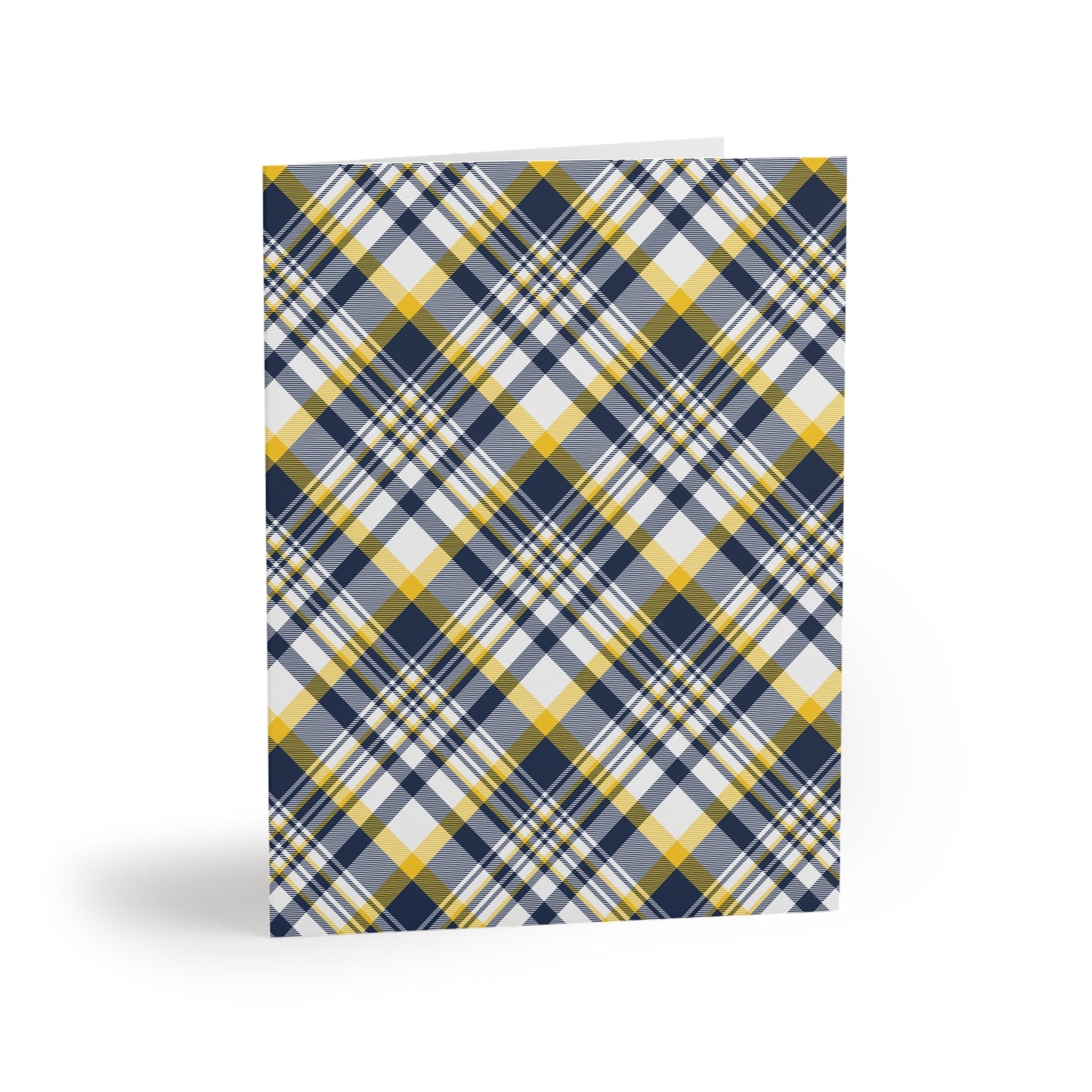 Notecards | Yellow & Blue | Tartan