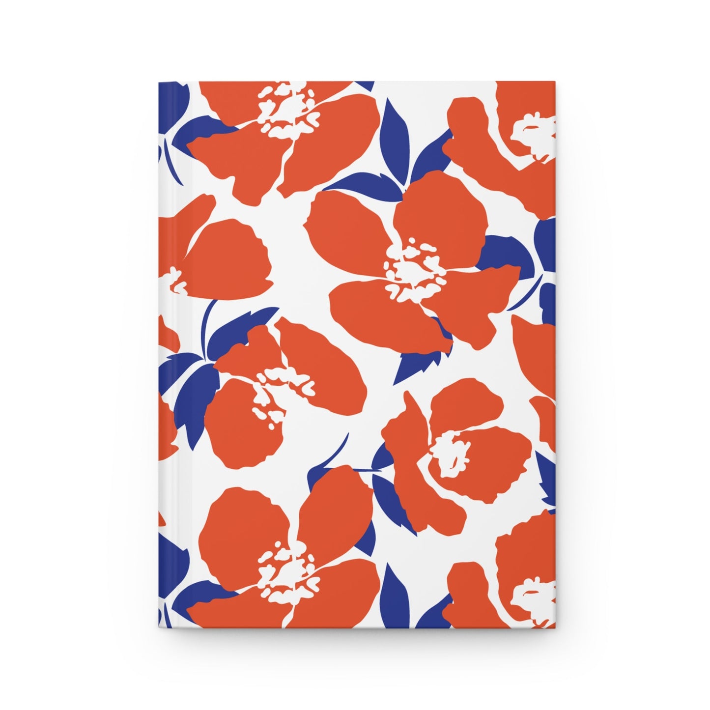 Hardcover Journal | Bright Blue & Orange | Poppy