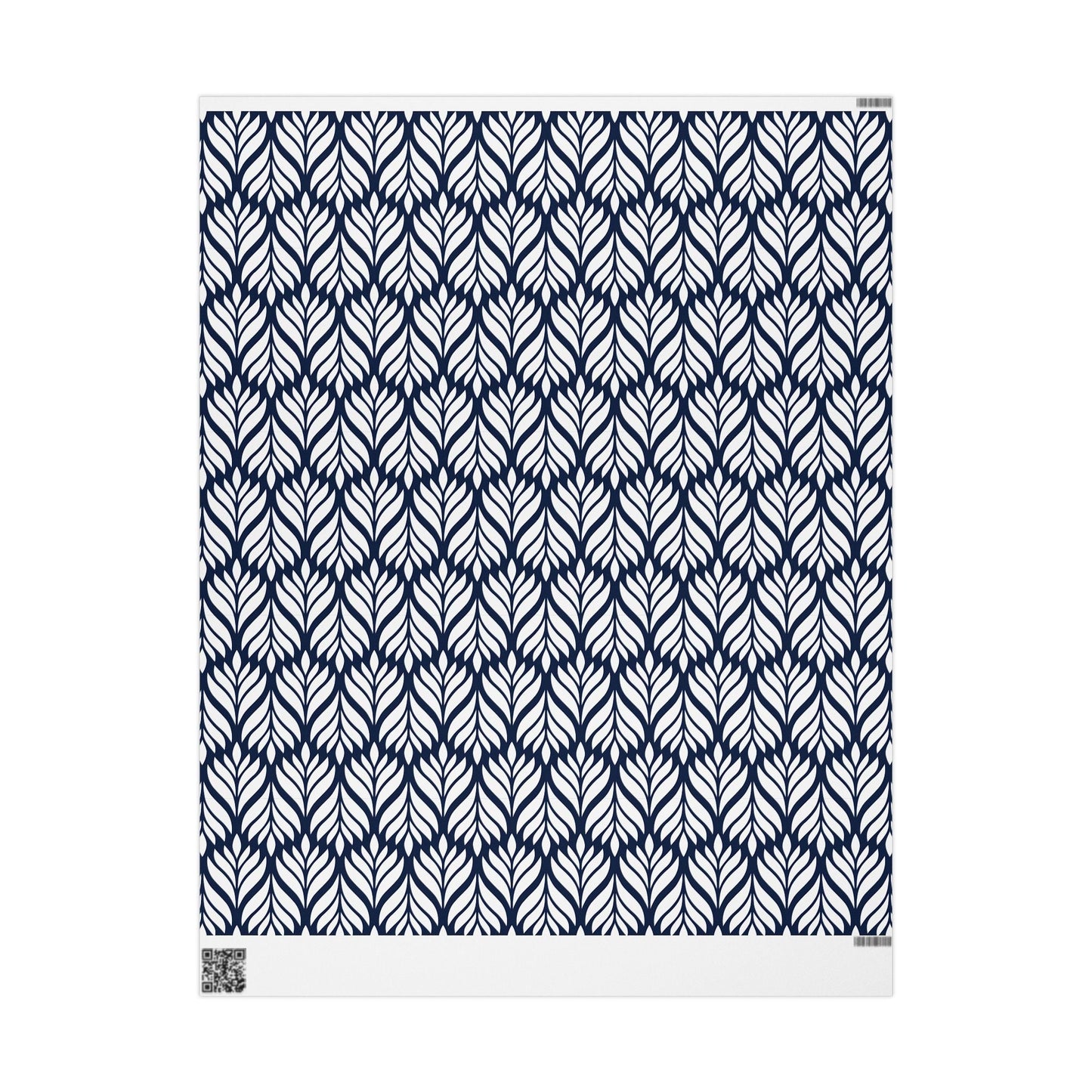 Gift Wrap | Navy & White | Palm