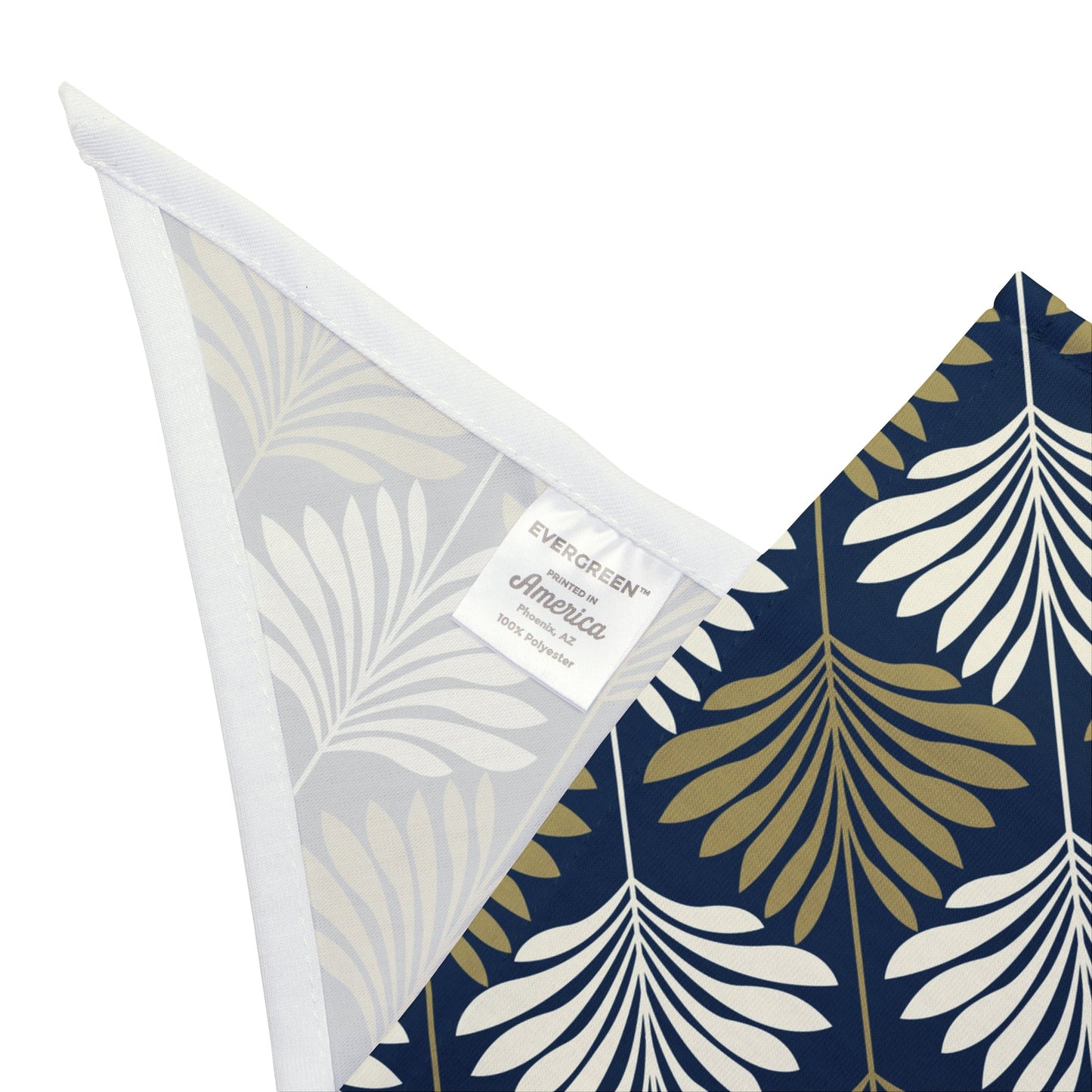 Pet Bandana | Blue & Gold | Deco