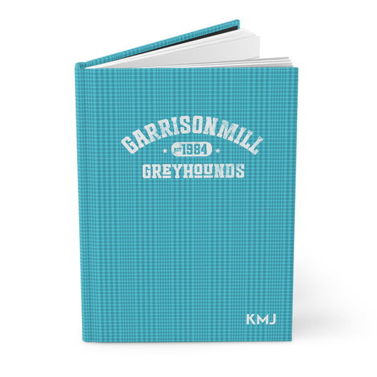 Monogram Journal | Greyhounds | Teal Vintage