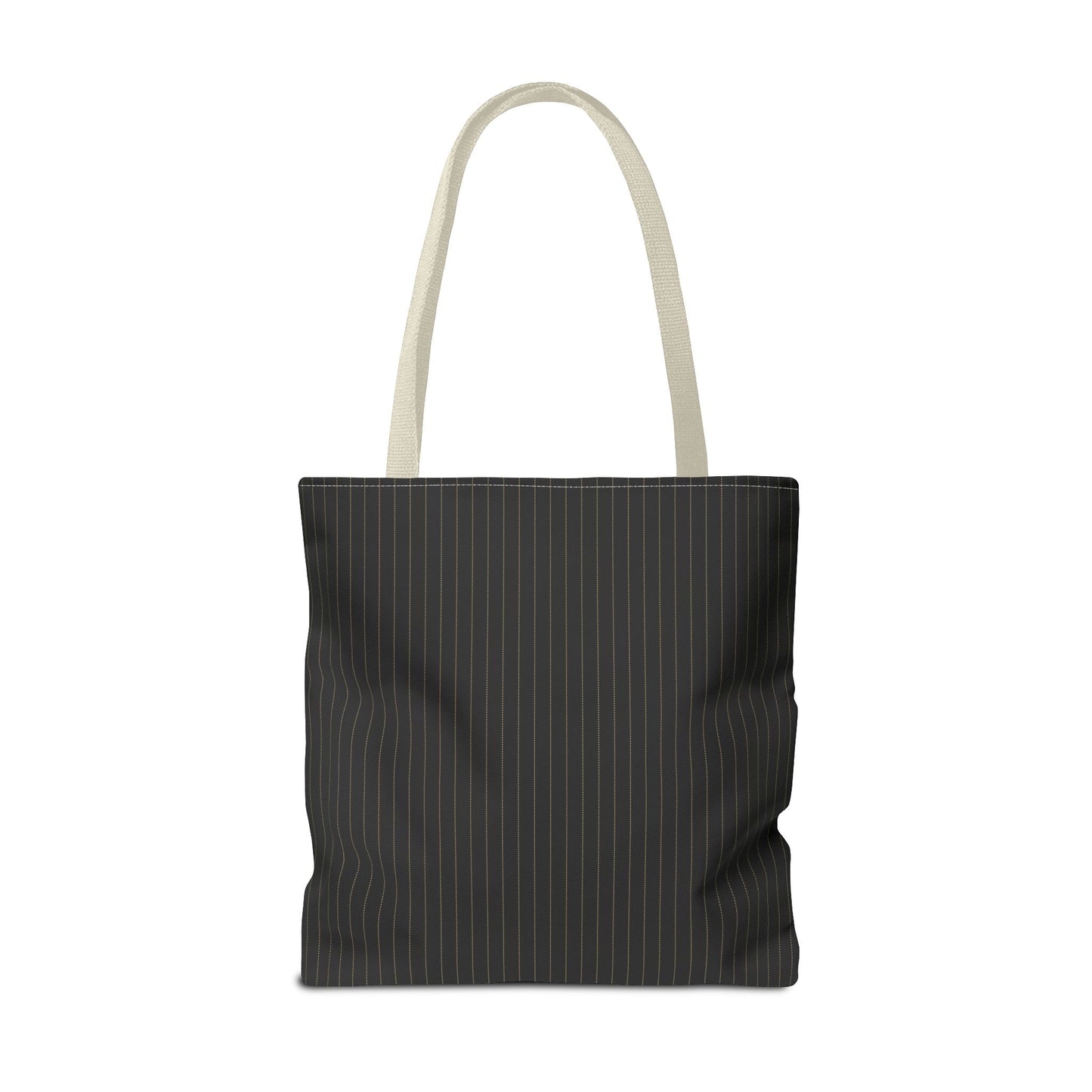 Tote Bags | Black & Gold | Pinstripe