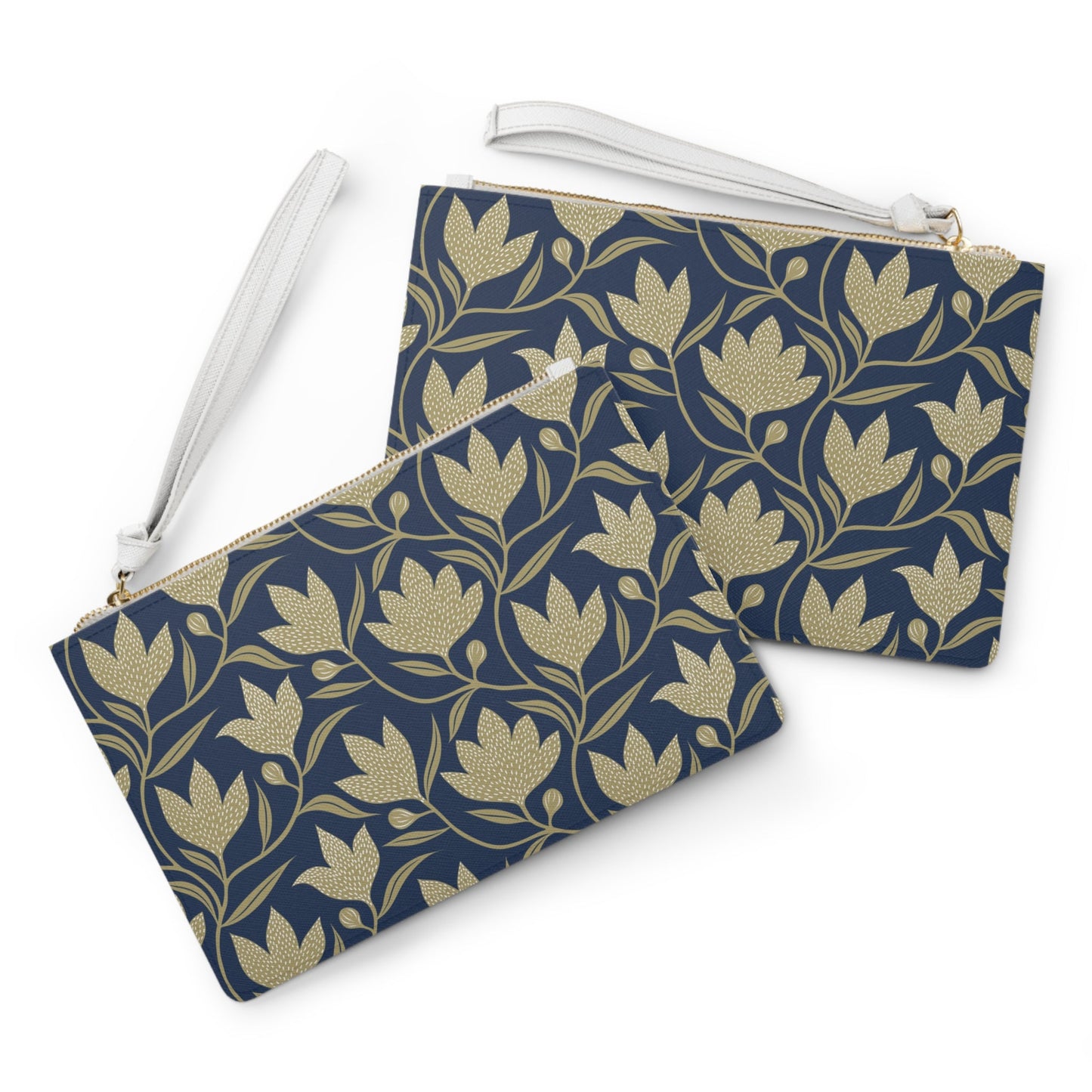 Clutch Bag | Gold & Blue | Magnolia