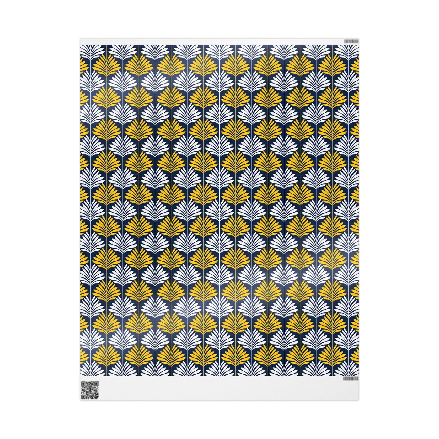 Gift Wrap | Yellow & Blue | Deco