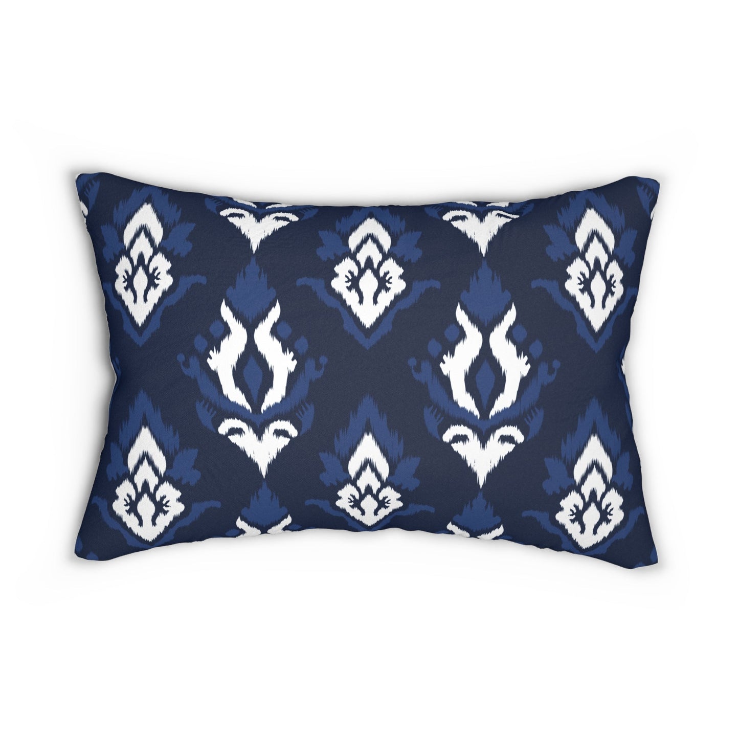 Pillow | Navy & White | Ikat