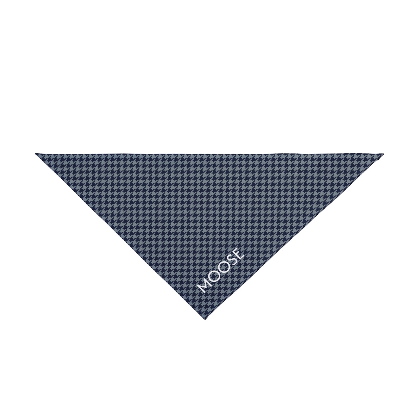 Pet Bandana- Personalized | Navy & White | Houndstooth