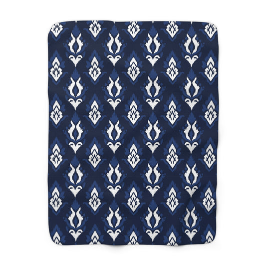 Sherpa Fleece Blanket | State College, Pennsylvania | Ikat