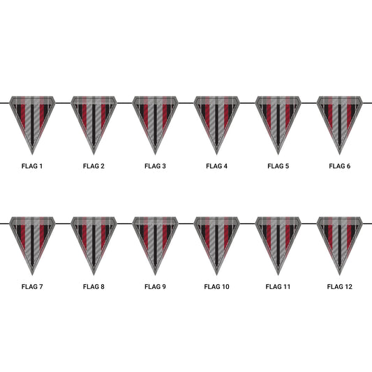 Flag Garland | Raleigh, North Carolina | Stripe