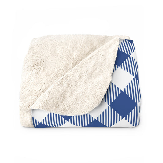 Sherpa Blanket | Lexington, Kentucky | Gingham