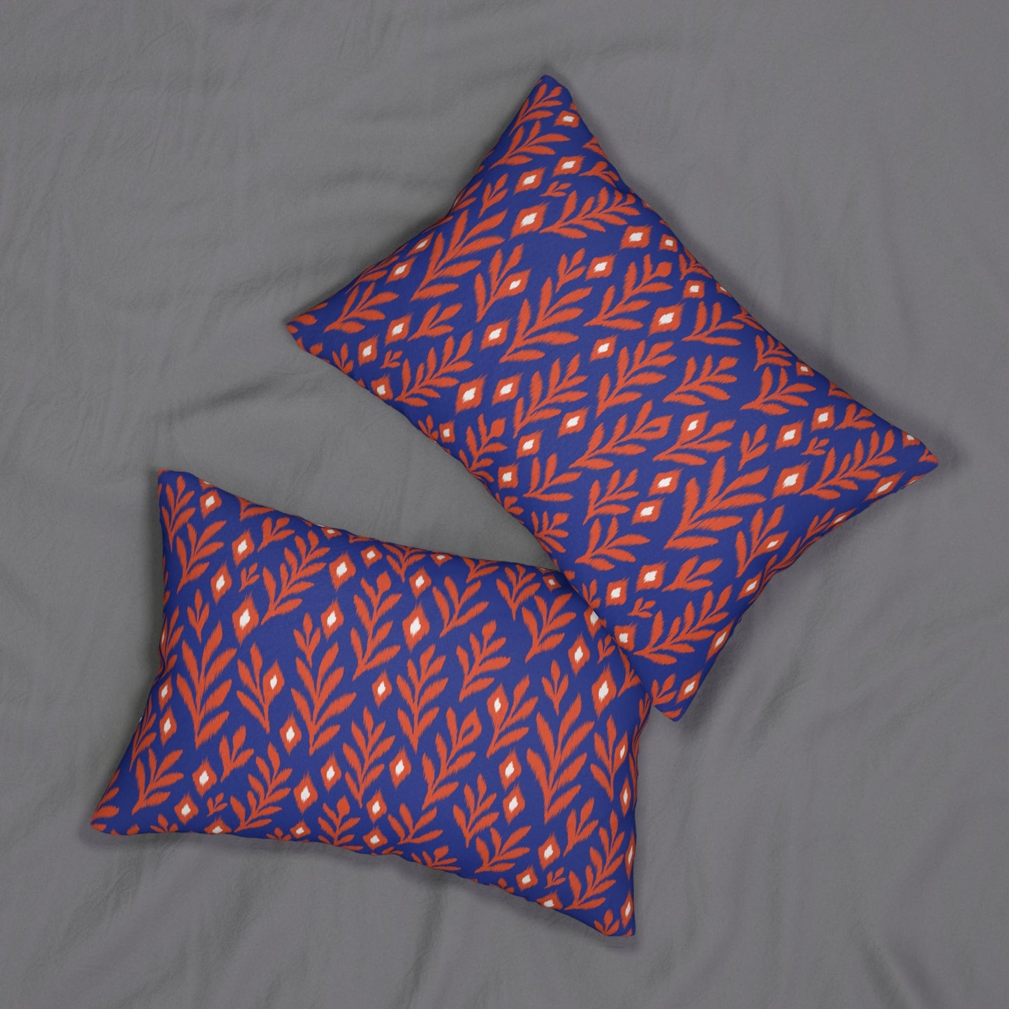 Pillow | Bright Blue & Orange | Laurel