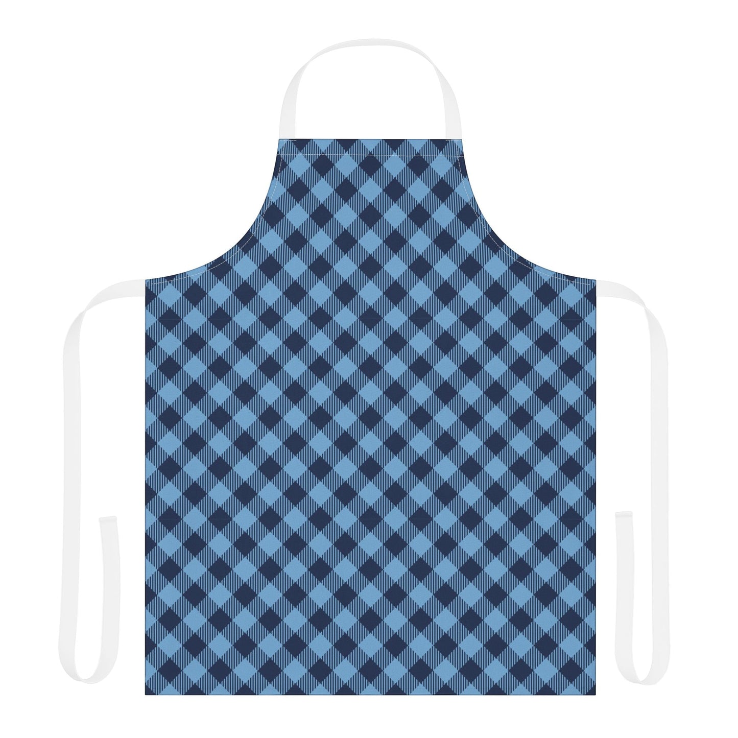 Apron | Light Blue & White | Gingham