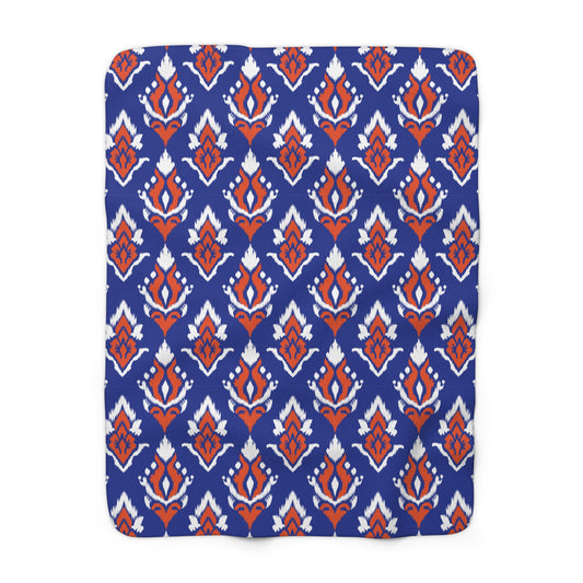Sherpa Fleece Blanket | Gainesville, Florida | Ikat