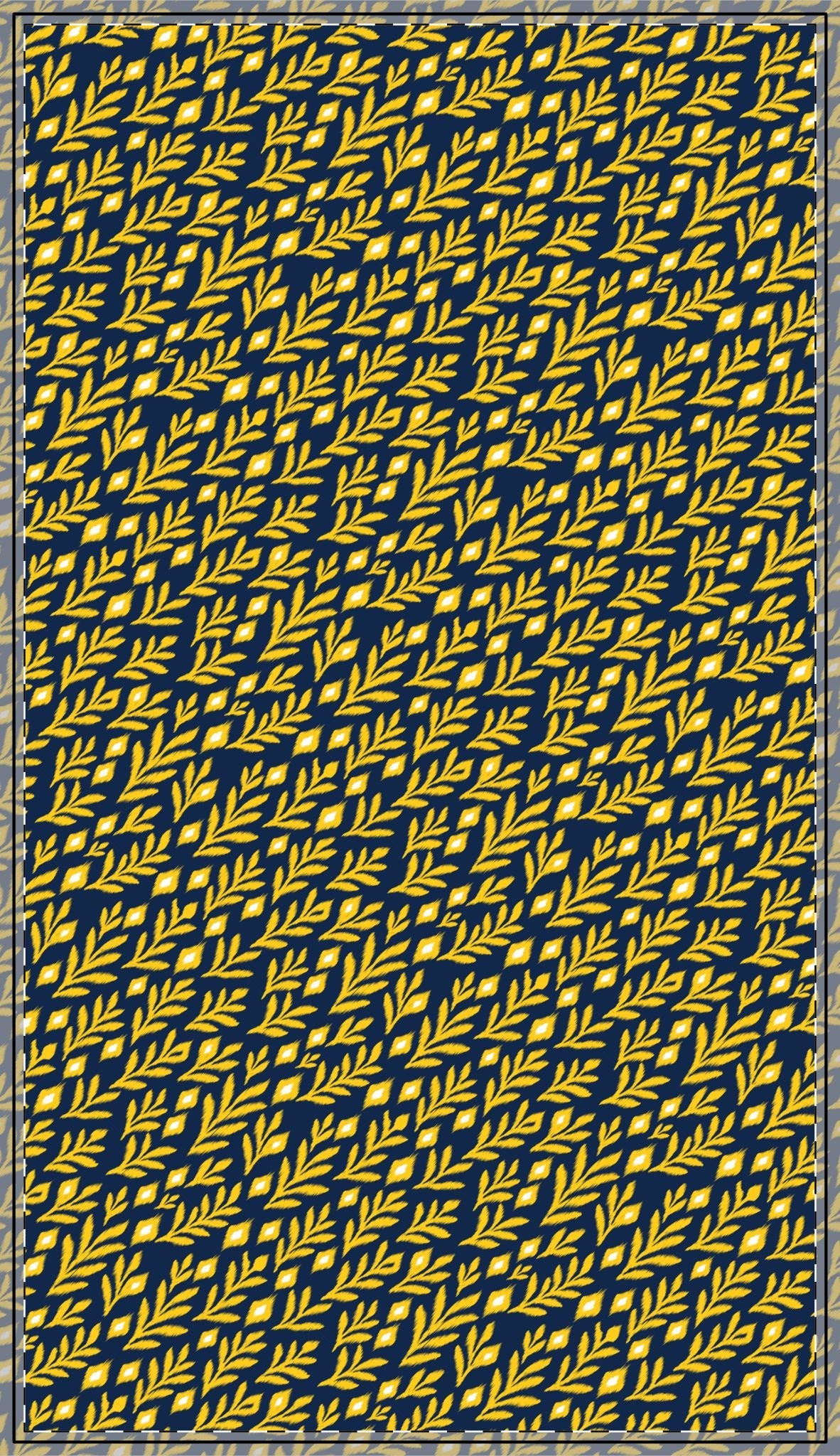 Tablecloth | Yellow & Blue | Laurel