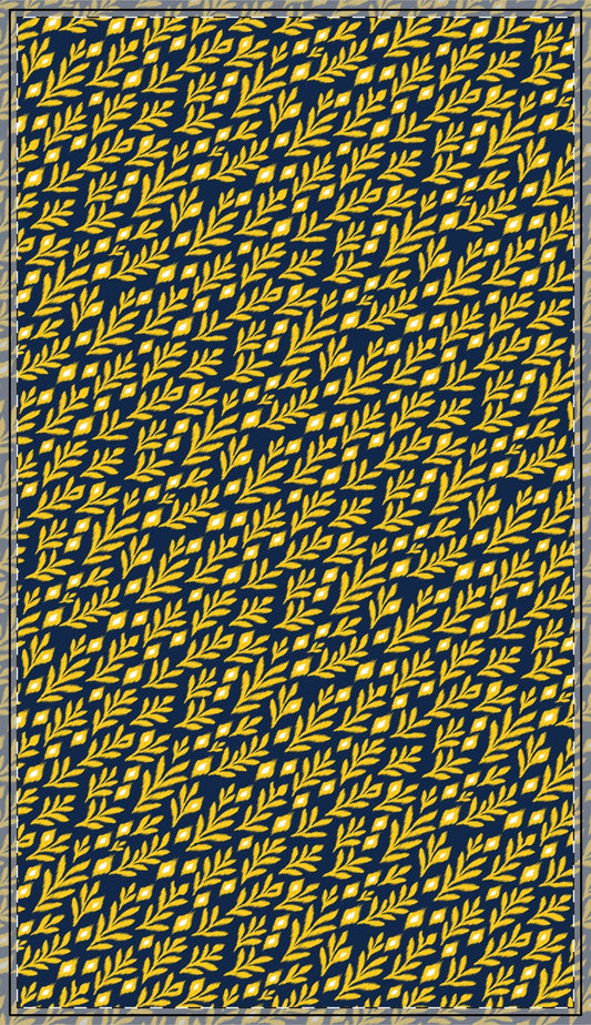 Tablecloth | Yellow & Blue | Laurel