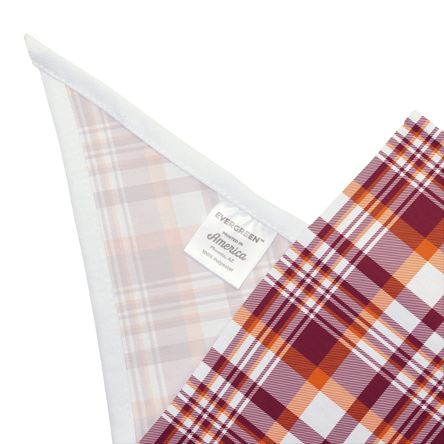 Pet Bandana | Blacksburg, Virginia | Tartan