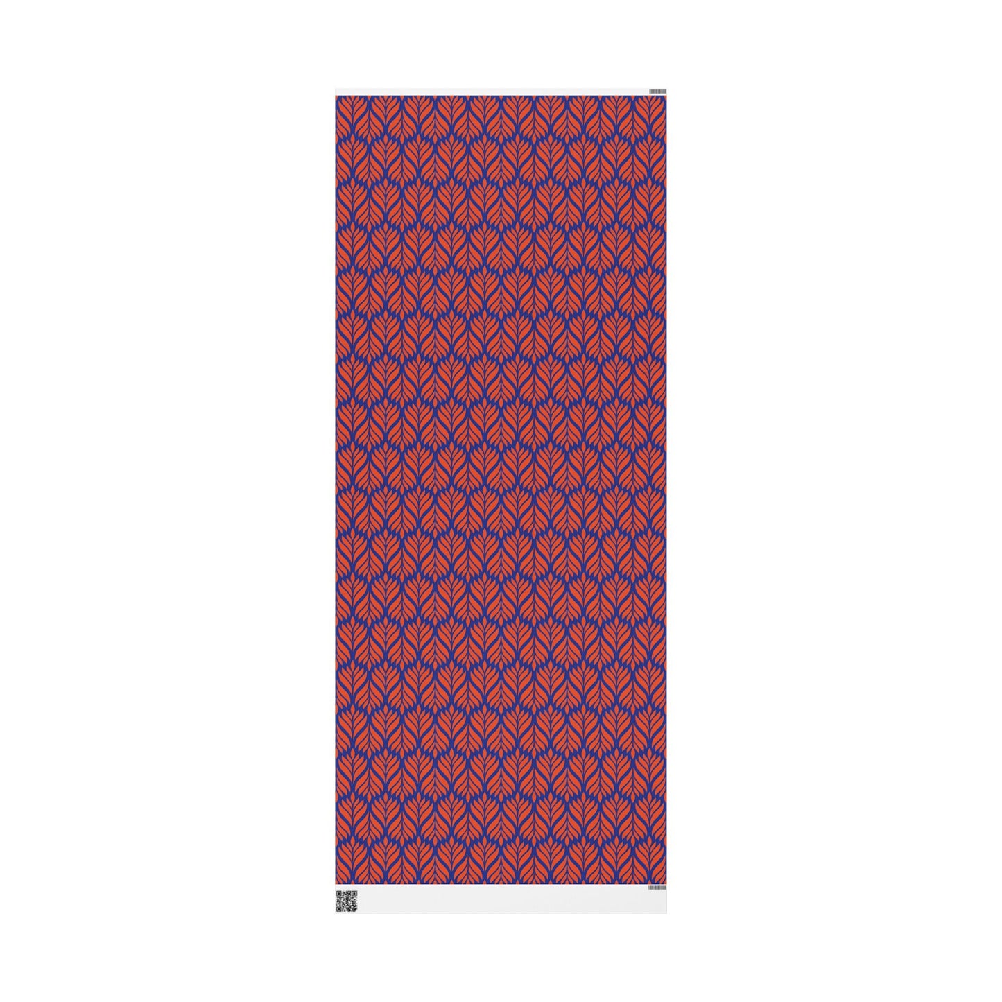 Gift Wrap | Bright Blue & Orange | Palm