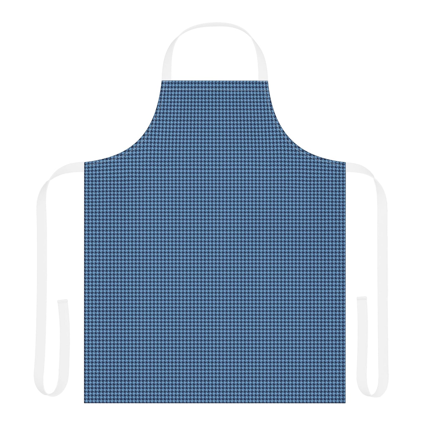 Apron | Light Blue & White | Houndstooth